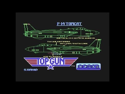 Top Gun Review for the Commodore 64 by John Gage