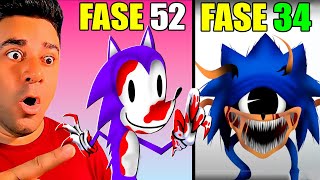 SPRUNKI OC do SONIC SHIN TAPES Nova FASE 34 e 52 MUITO LEGAL Todas FASES NO My Sprunki OC Incredibox