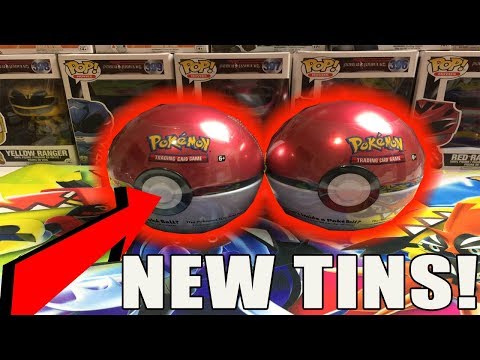 *NEW* POKEBALL TINS : POKEMON TCG
