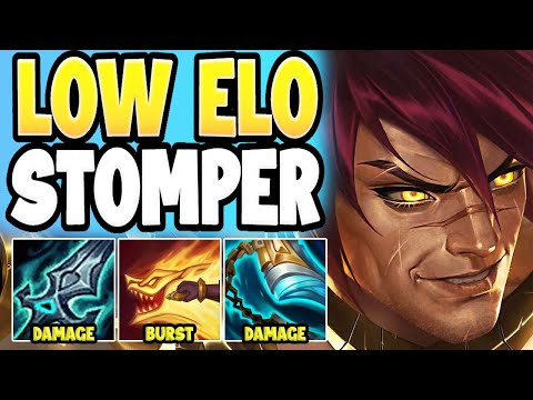 Top Lane's GREATEST Low ELO STOMPER Is 100% INSANE With This On-Hit Style... (Full AD Sett Top)