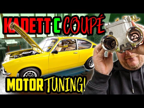 Wir TUNEN unseren 1.2l MOTOR - Opel Kadett C Coupé - Erste Stufe: DOPPELVERGASER!