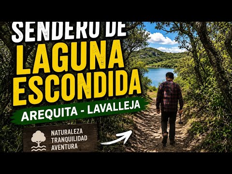 Sendero de la laguna escondida.