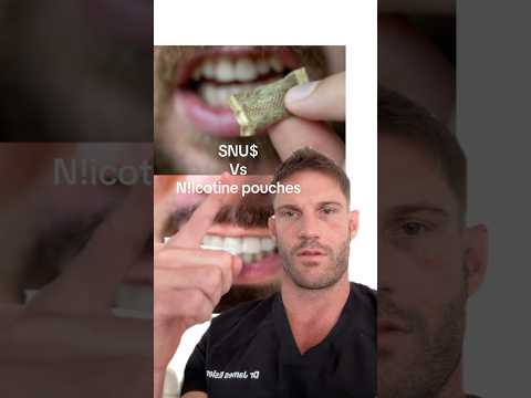 SNUS vs NICOTINE POUCHES #nicotineaddiction #snus #tobacco #addictionrecovery