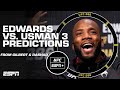 UFC 286 Predictions: Who will win Edwards vs. Usman 3? | ESPN MMA