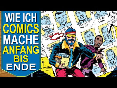 COMICS MACHEN: START BIS ENDE! SCHREIBEN, ZEICHNEN, Mit allen Schritten! Von der IDEE bis zum Heft!!