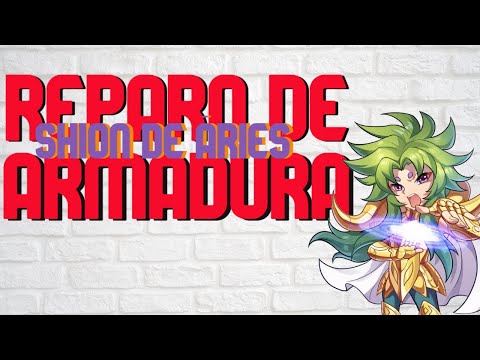 Reparo de armadura Shion de Àries - Saint Seiya Awakening.
