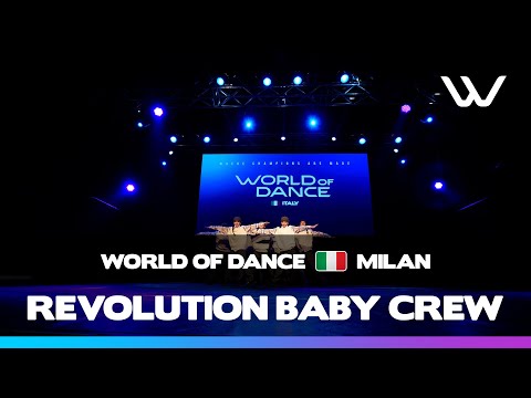 Revolution Baby Crew | 3rd Place Pre-Junior Team Division | World of Dance Milan 2025 | #wodmilan25