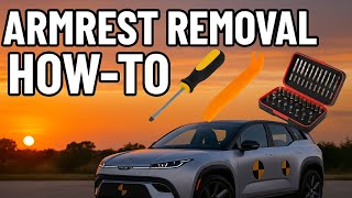 FISKER OCEAN - ARMREST REMOVAL HOW-TO