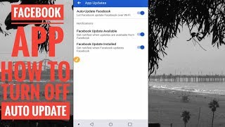 How to Turn Off Auto Update Facebook App Android