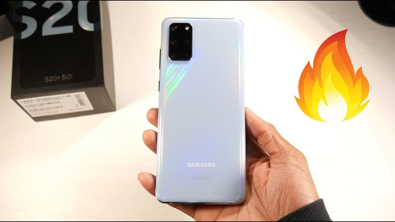 Samsung Galaxy S20 Plus (Cloud Blue) Unboxing & First Impressions!