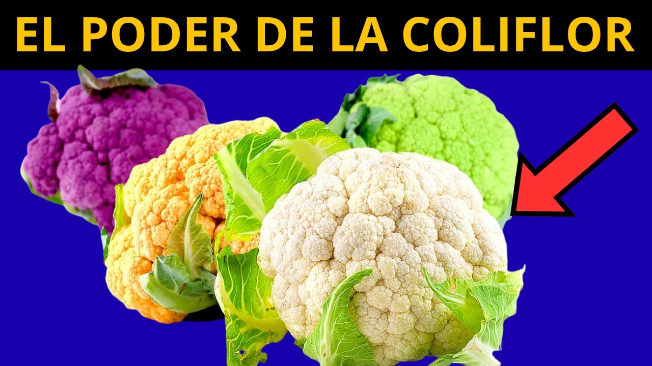 DEBES comer COLIFLOR por ESTO - 7 Grandes Beneficios