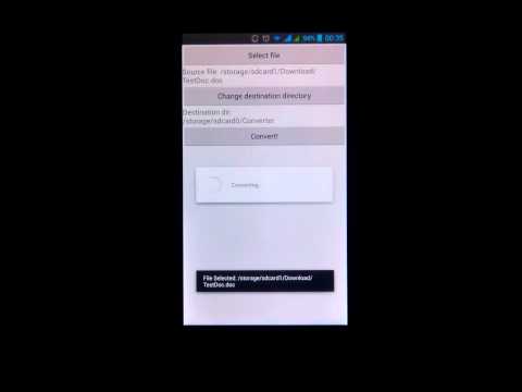 DOC to PDF Converter Video