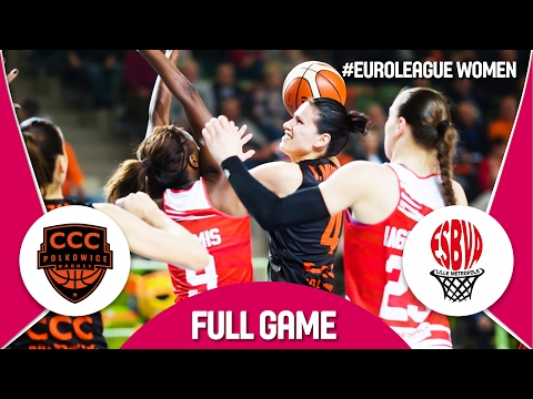 CCC Polkowice (POL) v ESBVA-LM (FRA) - Full Game - EuroLeague Women 2016/17