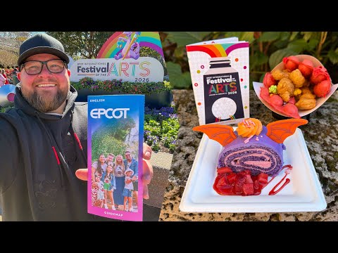 EPCOT Festival of the Arts 2026 | The BEST Food, Art & Colorful Cuisine | Full Guide: Disney World