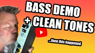 Video thumbnail for Tech 21 GED-2112 Geddy Lee Signature SansAmp Bass Preamp - DEMO with CLEAN TONES and DIRTY by Bass Alien Store