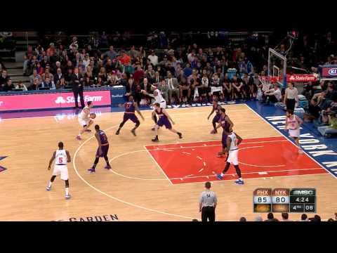 Samuel Dalembert Highlights Suns vs. Knicks 12.20.2014 - 5 Points, 12 Rebounds