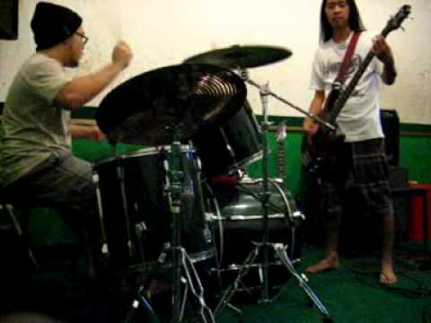Cystgurgle - rehearsal @ 84 Music House - Facial Mastication Cadaveric... (Pulmonary Fibrosis cover)