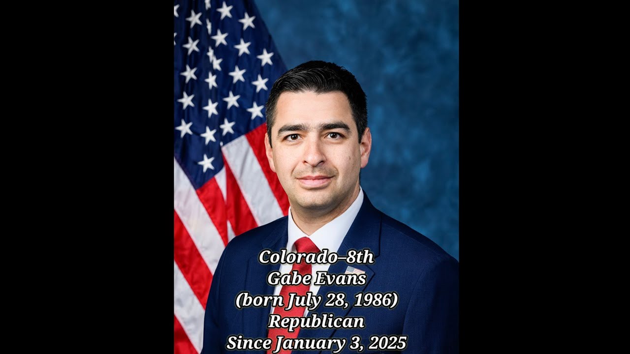 Video: Gabe Evans sworn in as Republican for Colorado's 8th district in 119th Congress