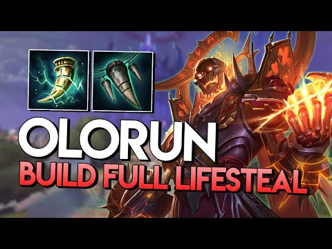 BUILD FULL LIFESTEAL! OLORUN MID, Master Ranked Conquista, Smite BR