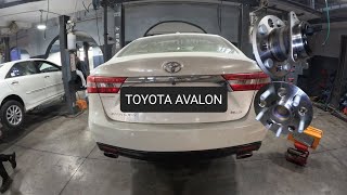rear hub bearing replacement .... toyota avalon 2013 - 2018  #suspensionsystem #avalon #toyota