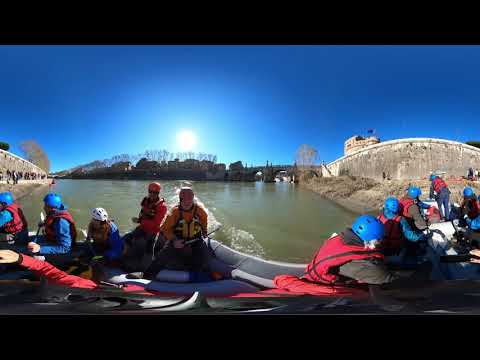 Arrivo a Castel Sant'Angelo, Discesa delle Scope, Roma 6gen20