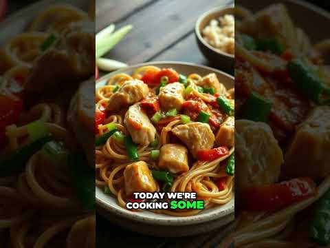 Chicken Lo Mein | A Taste of Guyanese and American Street Style”