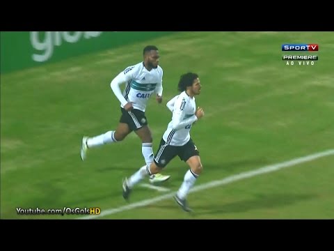 Gol de Nery Bareiro, Coritiba 1 x 1 Internacional - Brasileirão 23/06/2016 [HD]