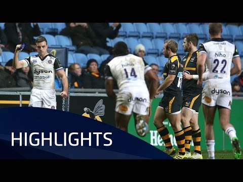 Wasps v Bath Rugby (Pool 5) Highlights - 13.12.2015