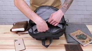 Рюкзак smart унісекс 20622 Vintage чорний