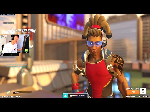 FDGOD PRO LUCIO IN COMP - POTG! [ OVERWATCH 2 TOP 500 ]