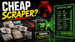 Gemini Flash Lite Is a Scraping Engine Now
