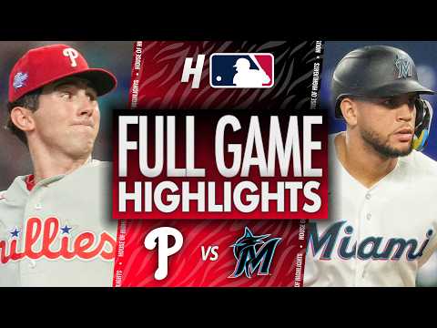 마이애미 VS 필라델피아 4:0 MLB 스포츠하이라이트