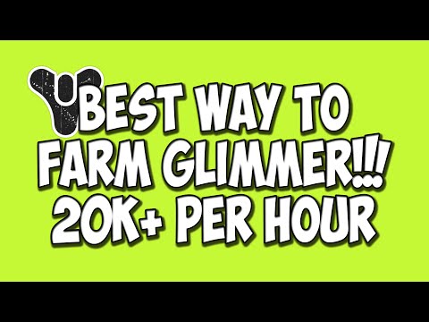Best Way To Farm Glimmer 20k+ Per Hour (Destiny Tutorials)