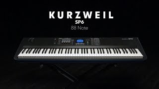 Video thumbnail for Kurzweil SP6 88 Note Stage Piano | Gear4music demo by Gear4music Guitars