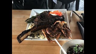Wagyu tomahawk steak , Queenies Denton
