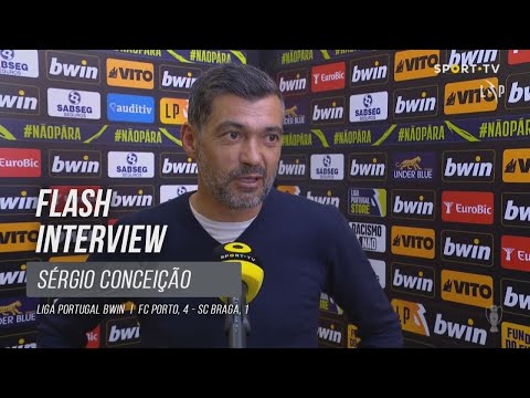 Sérgio Conceição: "Quando jogamos em equipa, é difícil ganharem ao FC Porto"