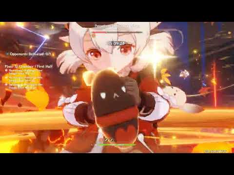 2.4 Spiral Abyss 12-1-1 in 0:39 Klee Mono Pyro