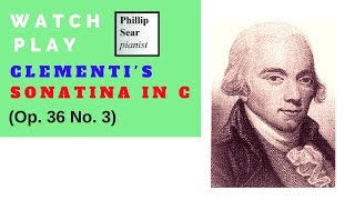 Muzio Clementi : Sonatina in C, Op. 36 No. 3