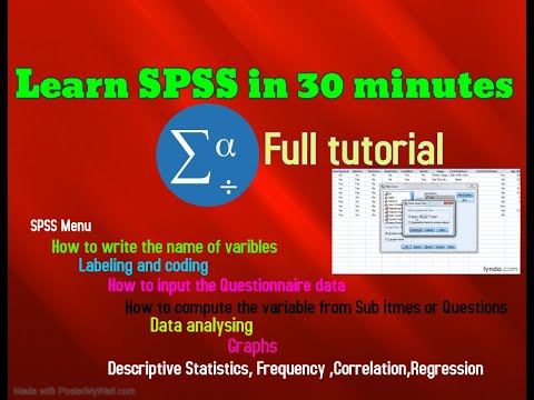 SPSS for Beginners | Learn SPSS in 30 Minutes | Class in Urdu / Hindi