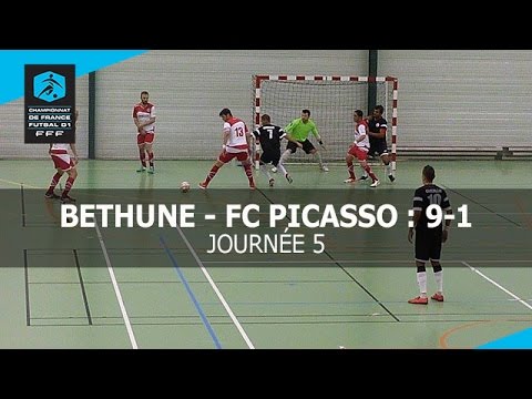 J5 : Béthune Futsal - FC Picasso (9-1), le résumé