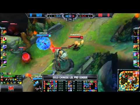 M3 Candy Corki VS Snakes Krystal Jinx Game 1 Highlights   2015 Spring LPL W6D2 League of Legends