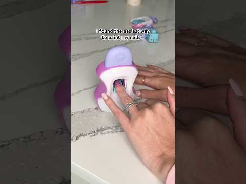 Trying a manicure machine!! I wish I had this sooner!