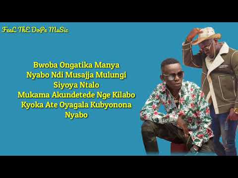 Ebintu Byo (Lyrics) - Ykee Benda Ft John Blaq