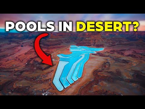 The Secret Behind Giant Blue Pool in Utah's Desert