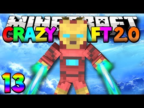 Lachlan - Minecraft Mods Crazy Craft 2.0 "Hulkbuster Iron Man Suit!" Modded Survival #13 w/Lachlan