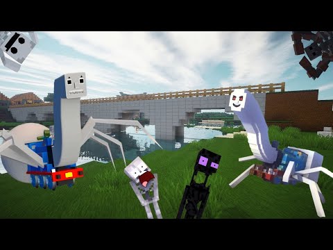 Cursed Thomas VS Minecraft | Funny MEMES Megamix