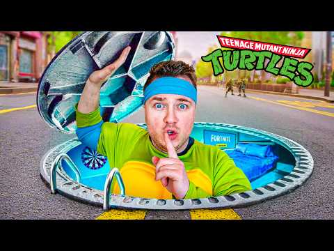 I SURVIVED AS A TEENAGE MUTANT NINJA TURTLE!