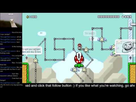 Level - Pirahna Spin Jump (Super Mario Maker)