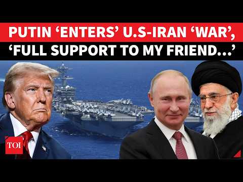 U.S. Warships To Flee Mideast? Russia Makes Surprise Iran Entry As Putin Declares 'TOTAL SUPPORT'