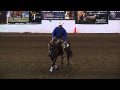 Mizzen Whiz ridden by Stoney Russell - 2014 Heritage Futurity(Non Pro Futurity)